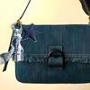 Denims Starfish Keychain Handmade For Keys Bags Fashion Accessory Portable Gift