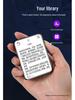 Tragbarer Touchscreen MP4/MP3 Bluetooth Player mit Englisch-Wörterbuch für Studenten