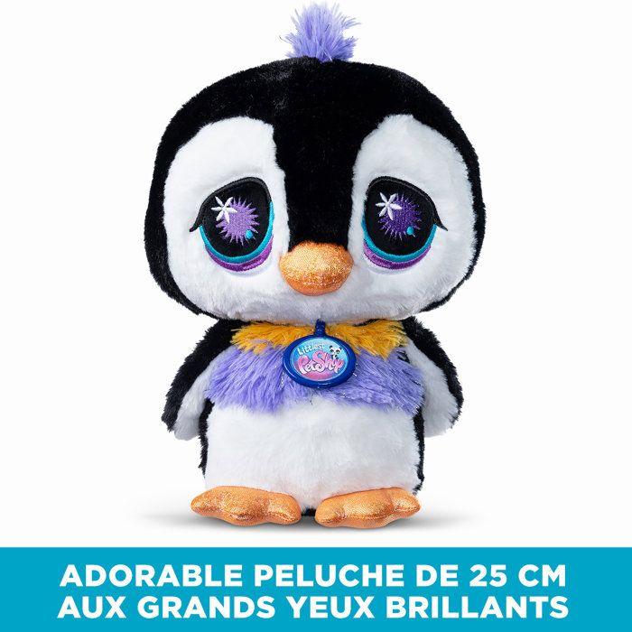 Peluches Deluwe - LITTLEST PET SHOP - BF00668 - Pingouin - 25 cm