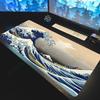 Japan The Great Wave of Kanagawa Art Mouse Pad Large Computer Gaming Mousepad Gamer Rubber Otaku Keyboard Pad Laptop Desk Mat