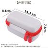 Takara Tomy FUNSHOT Hello Kitty Digital Toy Camera Storage Case with Hand co2CREA (Case only) Strap, Off-White-Red -