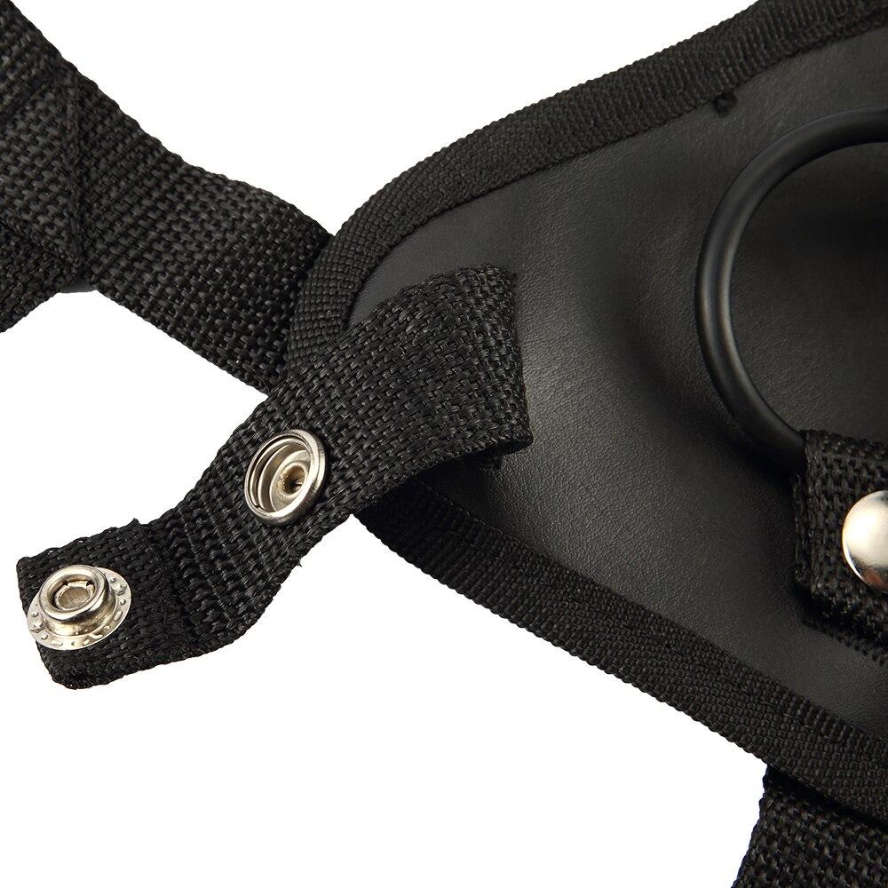 Sex Games Transparent Penis Lesbian Ultra Elastic Harness Belt Strap On Dildo for Women Couples Vagina Anal Sex