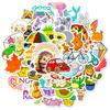 Pictures of Online Pictures Mixed and Match Cute Style Cognitive Card Early Education Kindergarten Children's Object Recognition Waterproof Stickers