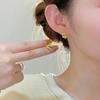 Vintage Elegant Conch Butterfly Stud Earrings For Women Girls Fashion Exquisite Temperament Earrings Jewelry Accessories Gifts