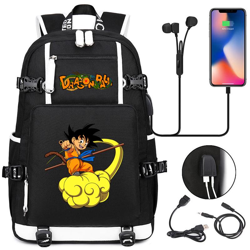 Mochilas escolares de Anime Goku, Mochilas con estampado de Anime