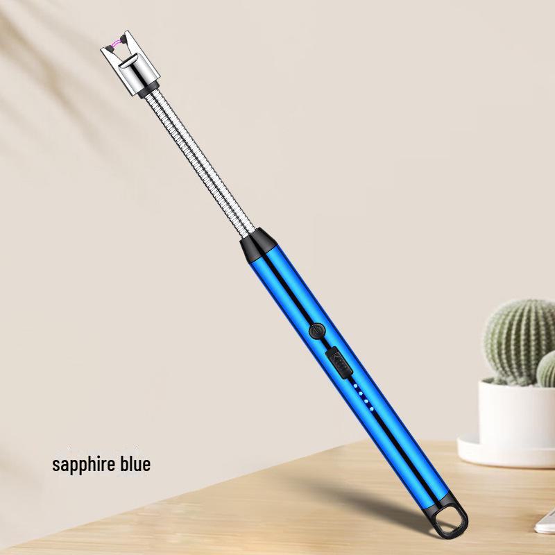 Rechargeable Rotating Kitchen Gas Lighter with 360° Flexible Extension Hose