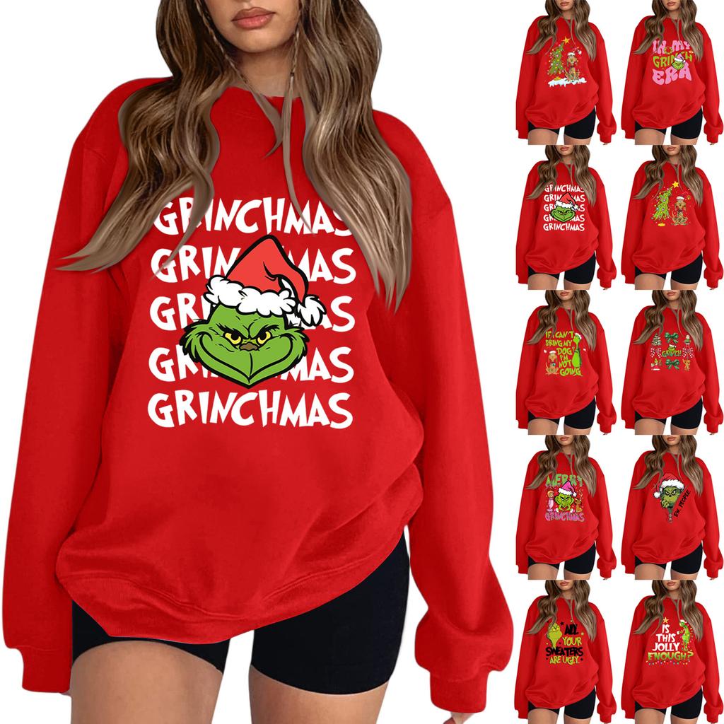 Crewneck Sweatshirt For Women Fall Graphic Sweatshirts Vacation Long Sleeve Drop Shoulder Pullover
