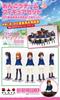 PLATZ Girls Panzer Movie Ankou Team Figure Image PVC & Set, 5-piece Set, 1/35 Scale, Pre-painted Figure, GPFC-1