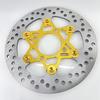 220mm Rotor Motorcycle Brake Disc Front Disc Brake Hole Pitch 55mm Universal 4 holes Aluminum alloy Floating disk