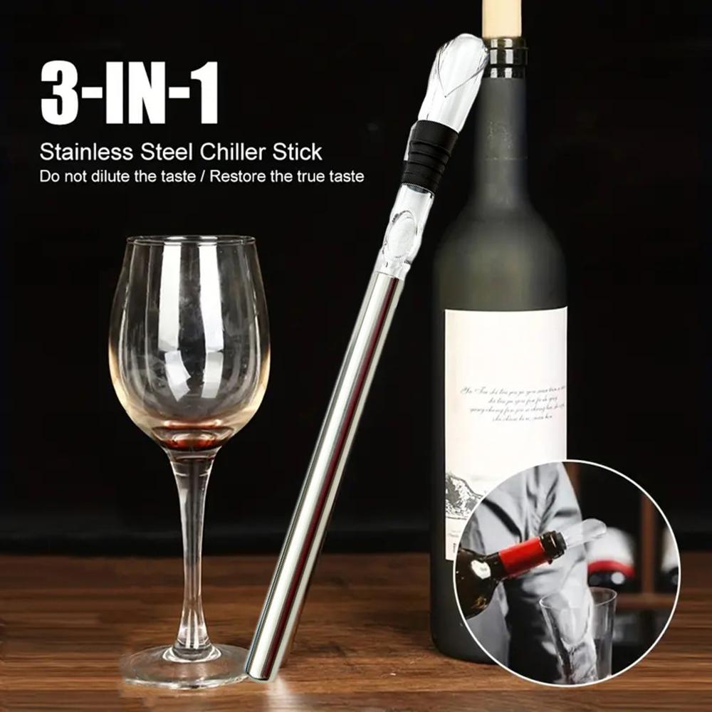 Kitchen Froze Wine Stick Wide Range Applications Cooling Wine Tool For Party