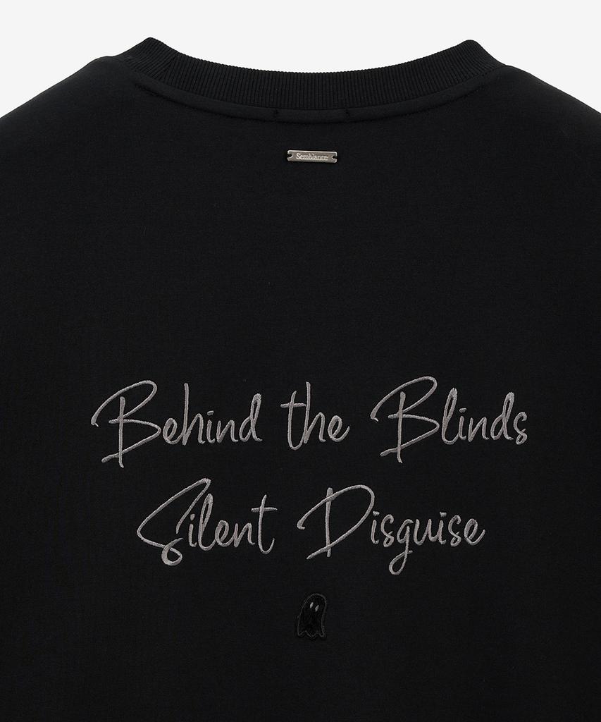 ZIOSONGZIO Semblance Poetry Sweatshirt Black Zi2Ts805Bk