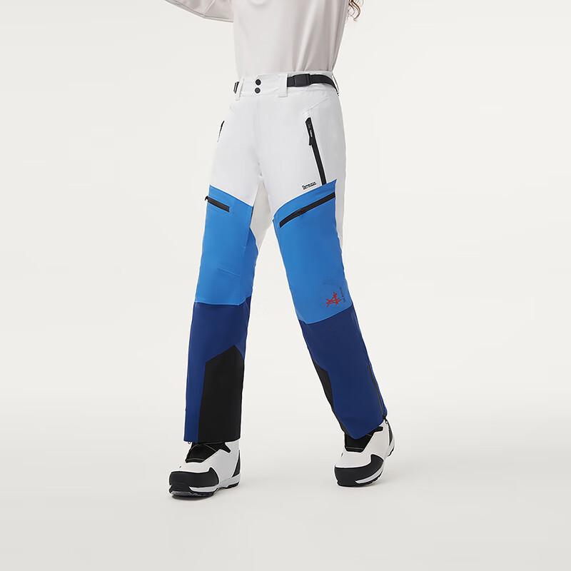 Tanboer Unisex Color Block Goose Down Ski Pants 550875A