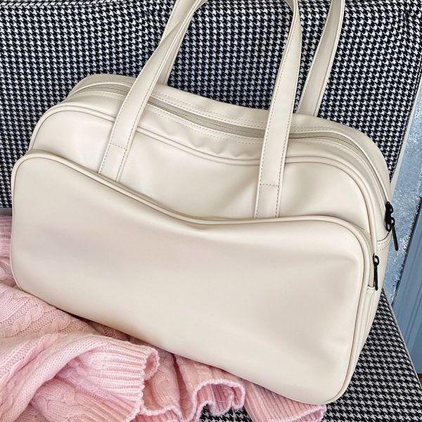 Servietă coreeană la modă pentru femei - Capacitate mare, geantă de mare valoare pentru călătoriile de afaceri de toamnă/iarnă 2023.