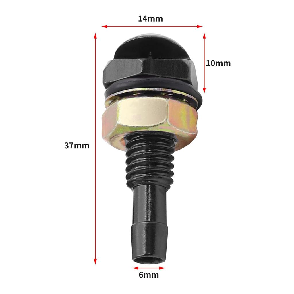 Aoling Washer Nozzle Diffusion, Windshield Washer Nozzle, Wiper Nozzle, Diffusion Washer Nozzle, Hood Mounting,