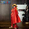 ONE PIECE Art 20th Anniversary Straw Hat Red Luffy Cloak Black Cloak Luffy Figure Model Nautical King Straw Hat Group
