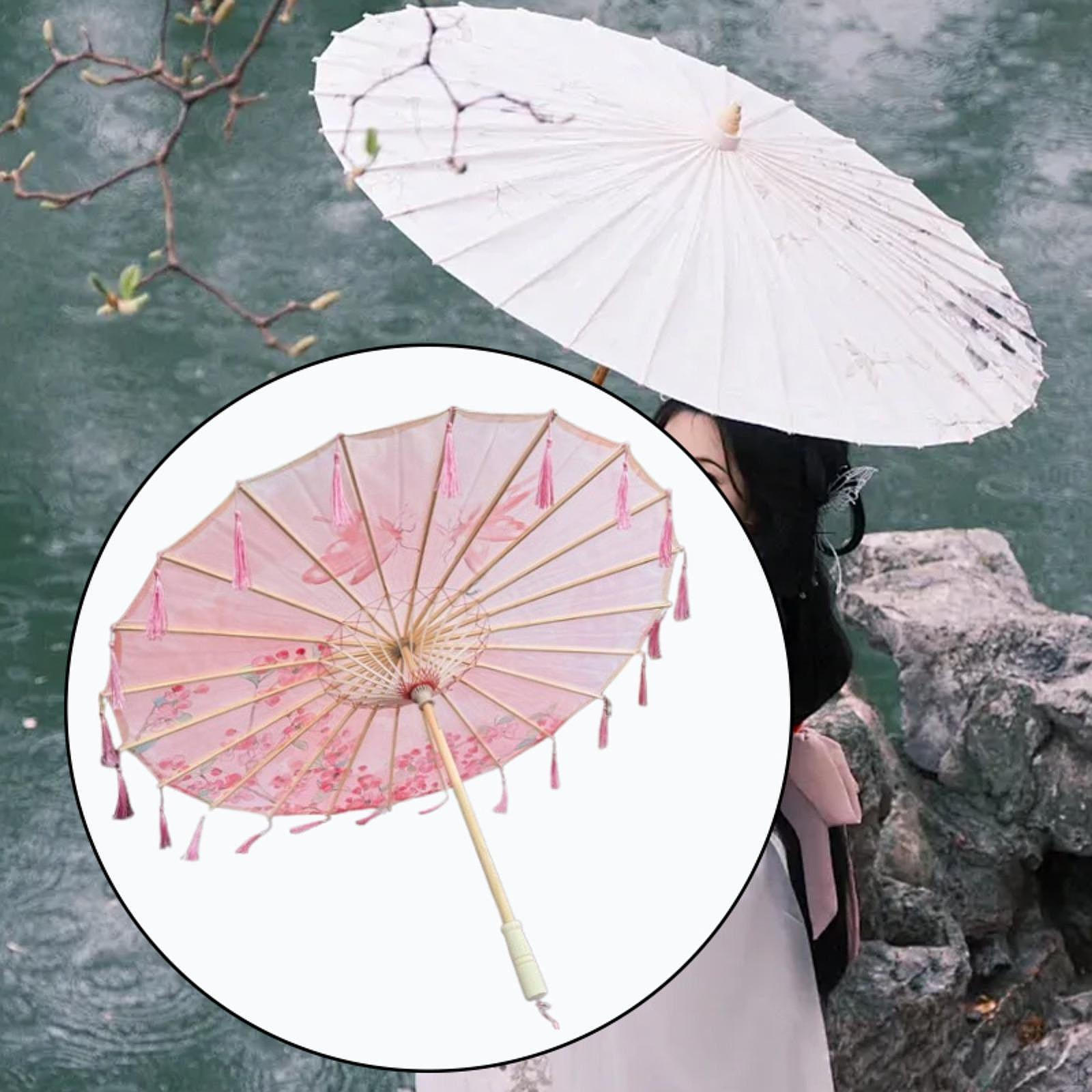 

Ancient Dance Umbrella 32 Chinese Oiled Paper for Party Style E