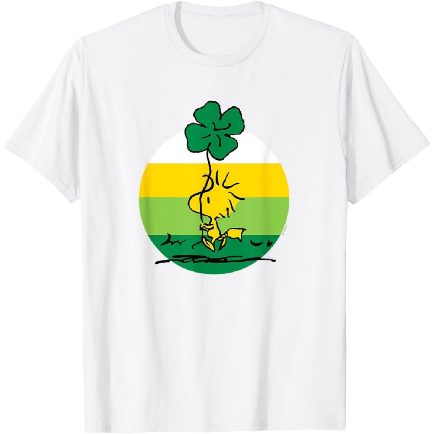 Peanuts - St Patricks Day Woodstock Shamrock T-Shirt S