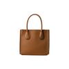 New MICHAEL KORS Mercer Cow Leather Trunk Bag, Handbag, Shoulder Bag, Crossbody Bag Women's Warm Brown 35S1GM9M2L-230