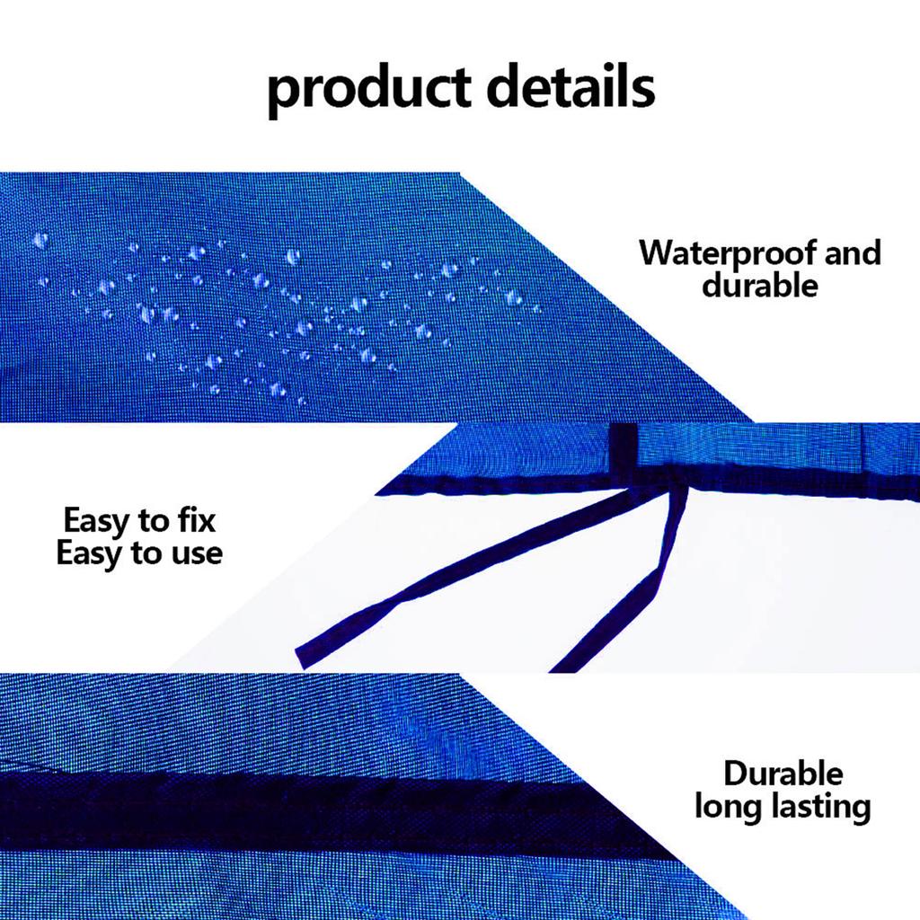 Εξωτερική Τέντα Αντιηλιακή Αδιάβροχη Τέντα Ηλίου Πανί Ηλίου Παραλία Κάμπινγκ Βεράντα Κιόσκι Τέντες Σκίασης Επιφάνεια Σκηνής Χωρίς Βάση