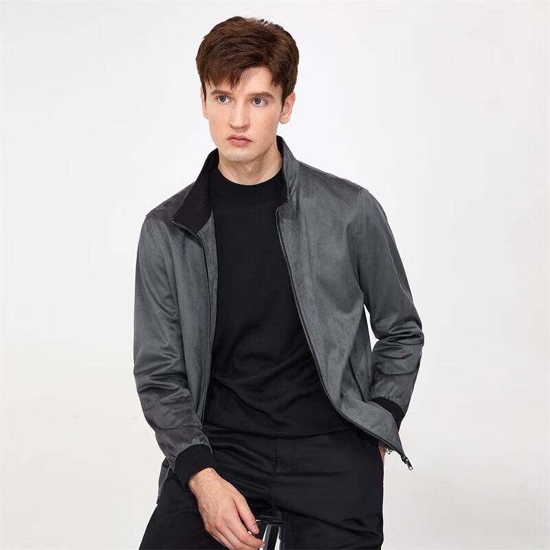 Goldlion Men's Stand-Up Collar Casual Jacket