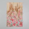 150*50Cm Spring Floral Printed Scarf Women Long Shawl Thin Georgette Hijab Beautiful Rose Flower Pareos Beach Sunscreen Shawl