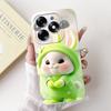 Pour Itel S23+ S23 Plus ItelS23 Coque Esthétique Dessin Animé Panda Lapin Peinture Florale Protection Appareil Photo Housse Souple S665LS681LN