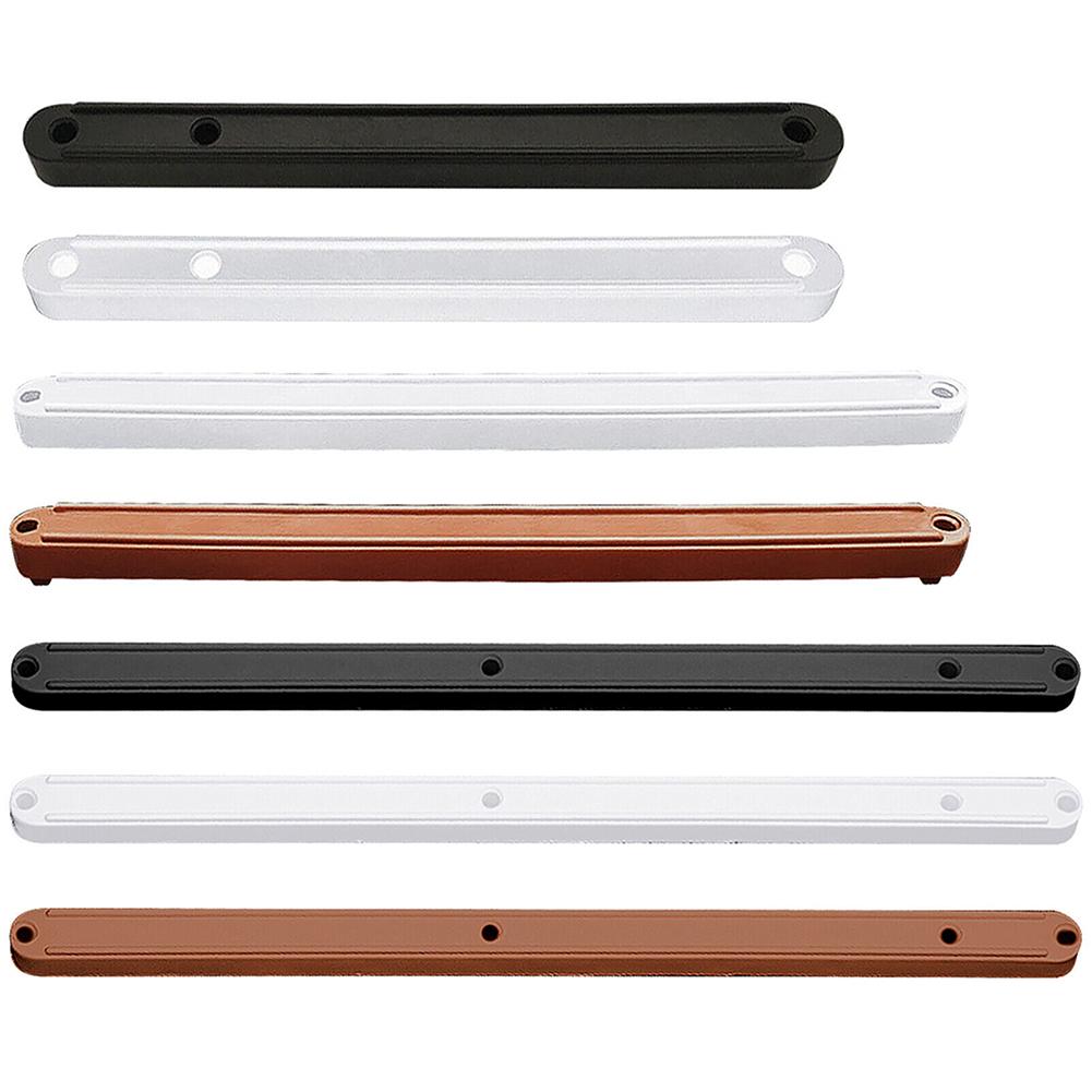 Cabinet Rail Drawer Runner Lightweight Plastic Replacement Smooth Support Rail Brand New Excellent Service Life