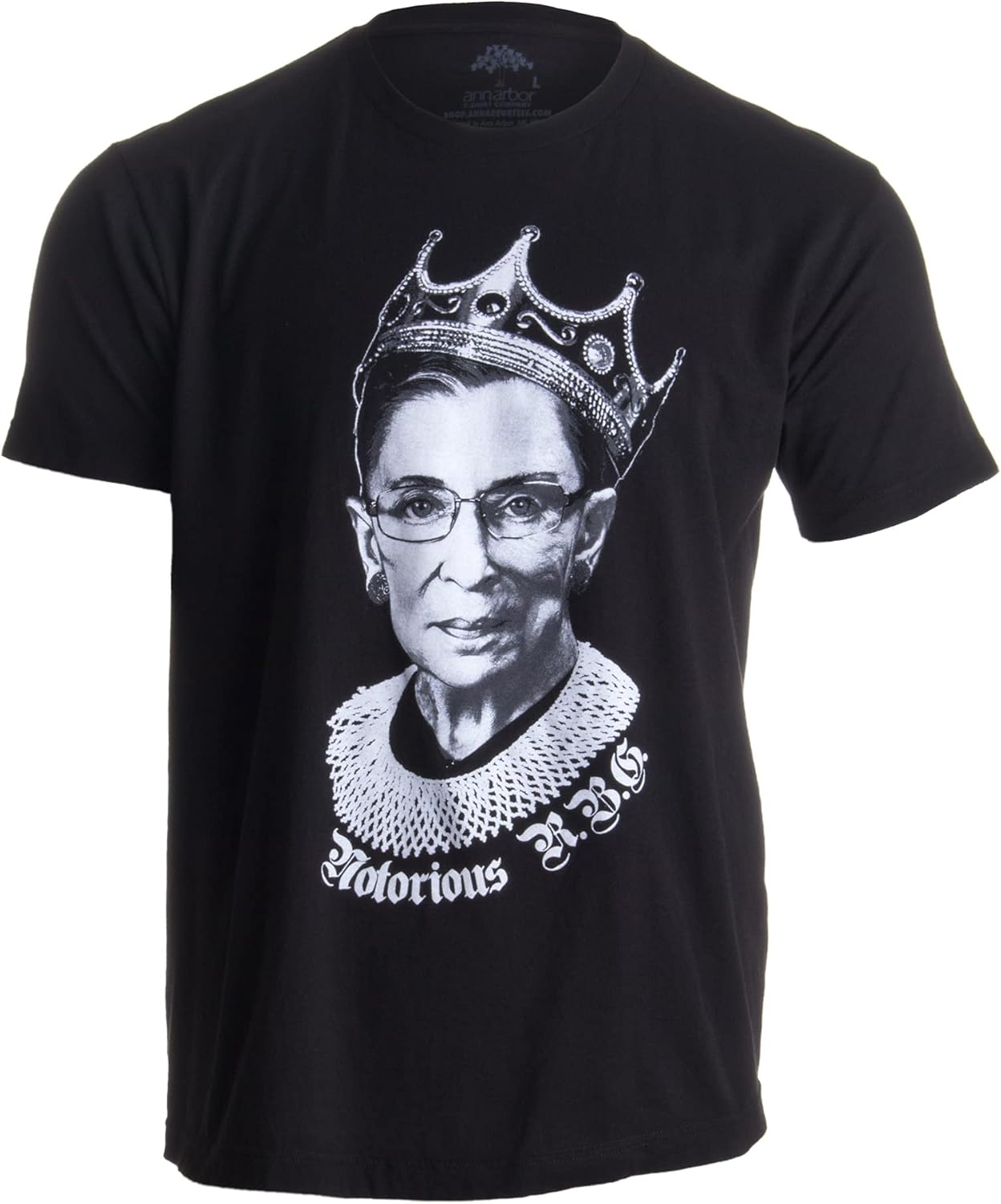Notorious RBG Funny Progressive Liberal Ruth Bader Ginsburg Unisex T-Shirt L