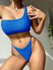 Women's Swimsuit One Shoulder Backless Bikini Sexy Swimsuit Women
