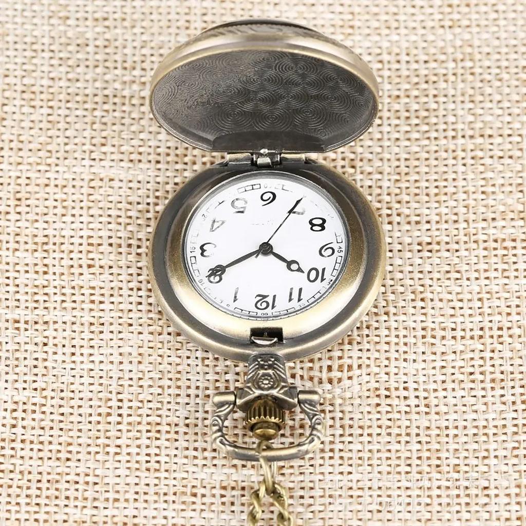 Vintage halskjede Antikk halskjede grenseoverskridende lommeur Liten skjønnhet lommeur