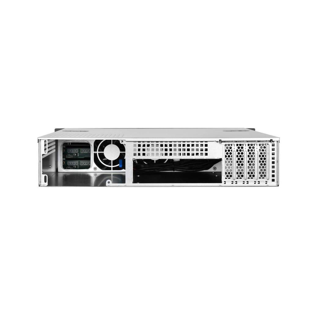 Silverstone 2U Rackmount-Servergehäuse, 8 x Hot-Swap-Schächte, kompatibel mit RM21-308 3,5 Micro-ATX RM21-308-x