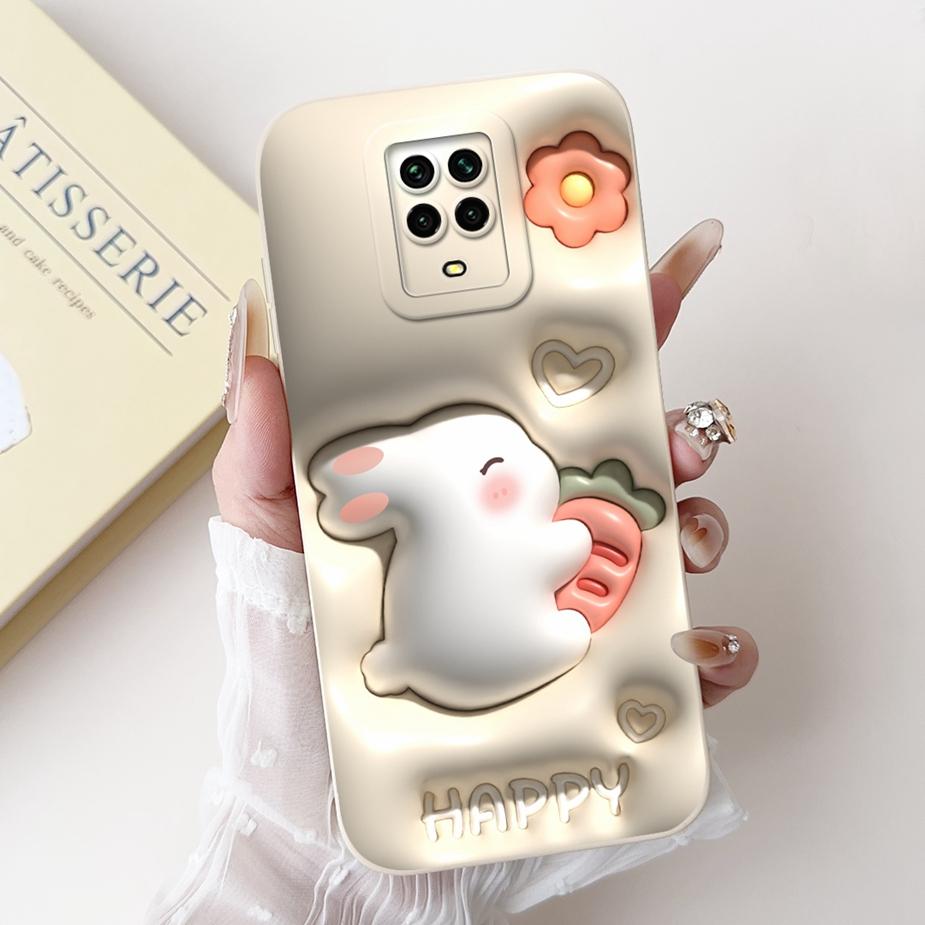 For Xiaomi Redmi Note 9 Pro Case Cute Funny Cartoon Cover Full Protection Phone Case For Redmi Note 9 Pro Max Note9 9S Soft Bags