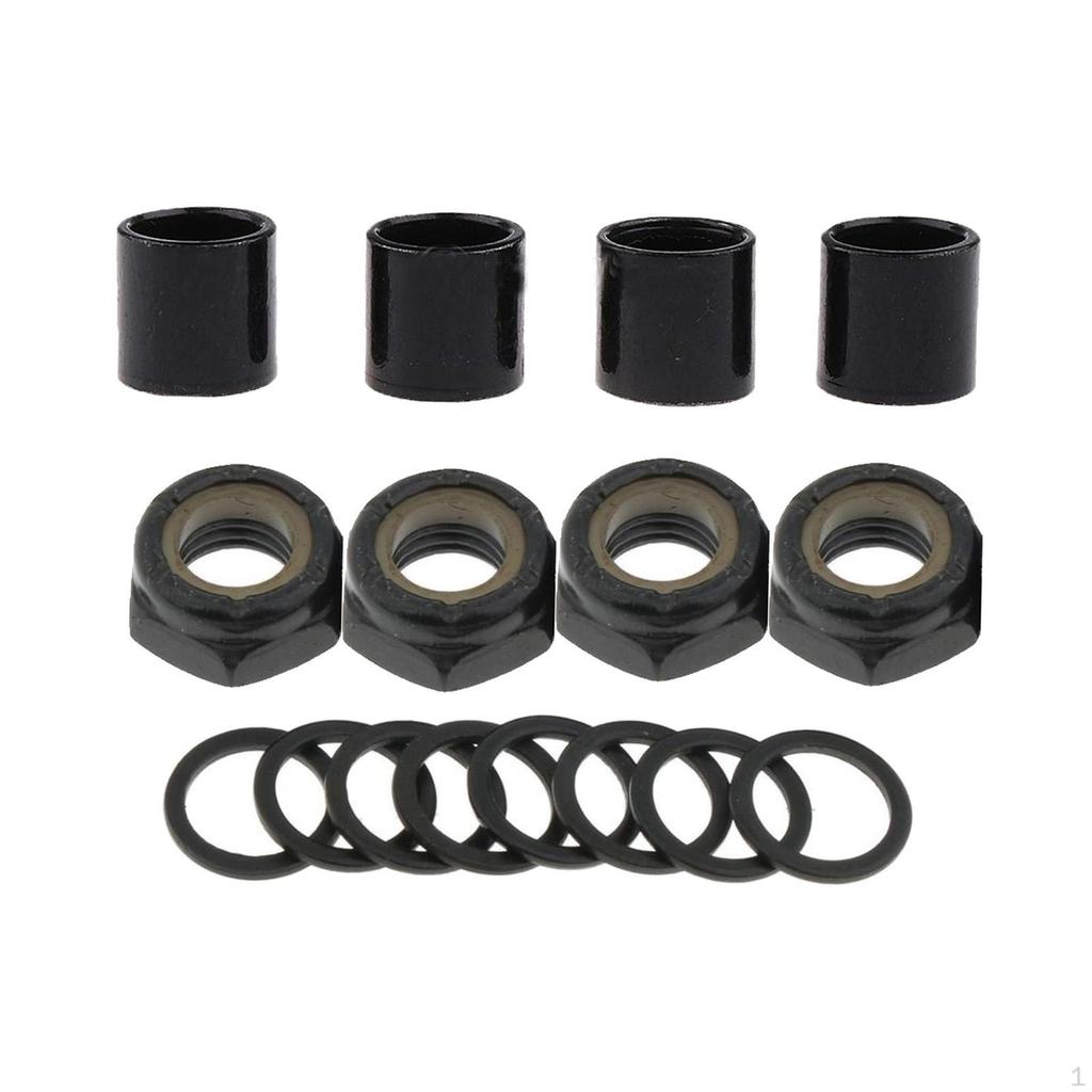 Truck Mounting Hardware Kit Axle Washers ( Rings) Nuts Bearing Performance