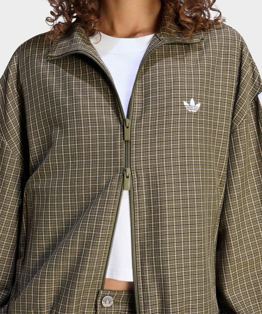ADIDAS Check Track Top - Olive Strata: Wonder Beige / Le8306