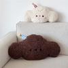 Plush Sheep Cloud Teddy Bear Cushion With Embroidered Animal Pattern For Kids Room Decor