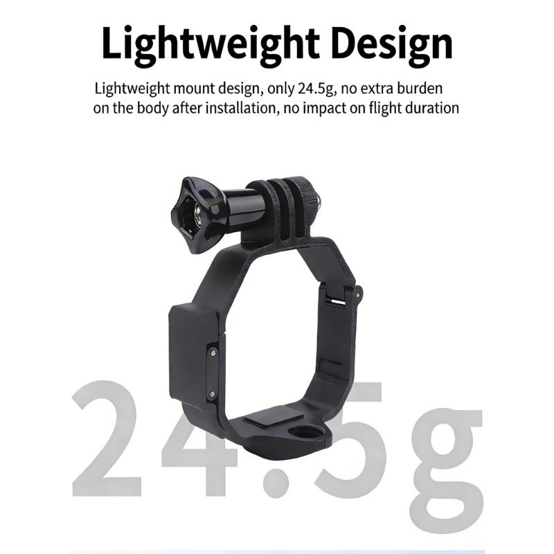 Lightweight Body Top Mount Extension Bracket for Mini 5 Professional Drones Ensuring Secure Bracket Adapter Drones Accessories