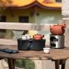 Edenus Portable Ceramic Kung Fu Travel Tea Set