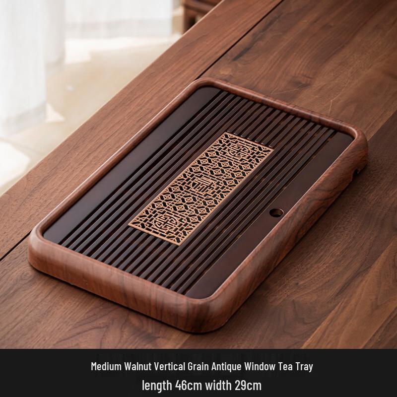 Chaxun Chinese Tea Set with Walnut Solid Wood Tray