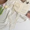 Lace silk scarf premium headdress DIY bow gift packaging clothing accessories ribbon headscarf headband streamer