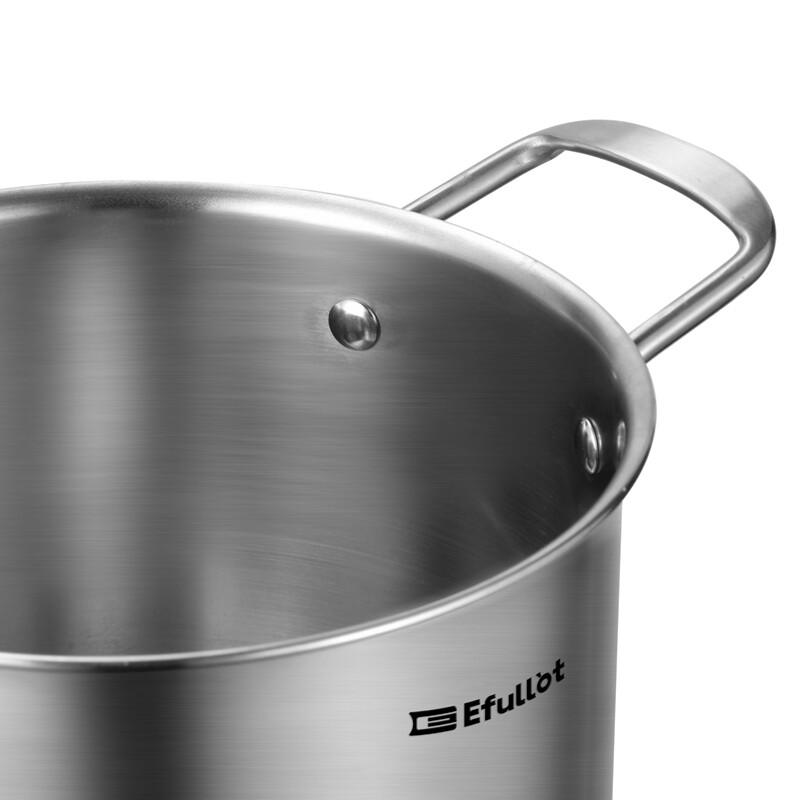 Yifule Star Diamond Stainless Steel 3-Piece Cookware Set