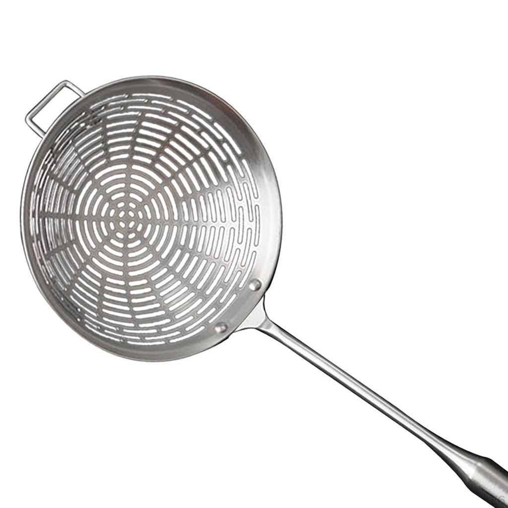 -Colander, Skimmer, Colander, Ladle, Comfortable Handle, Stainless Steel Cooking Skimmer