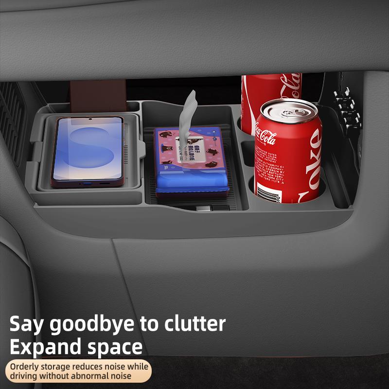 Car Center Console Storage Box For Leapmotor D19 2025+ Armrest Glove Box Organizer Tray Interior Accessories 1Pc
