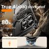 Eary for iPhone 16 Pro Max Bat Phone Case for Magsafe 360°Rotation Kickstand Metal Frameless Military Grade Shockproof Cover