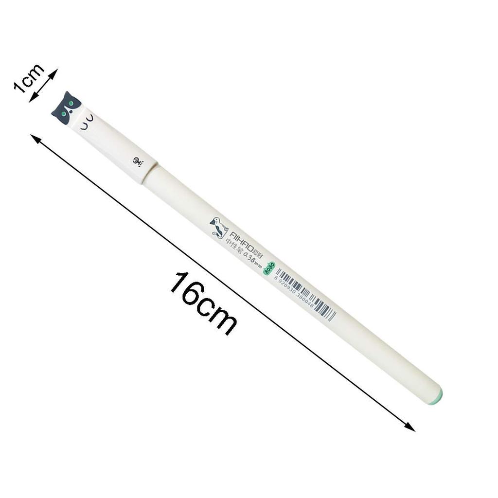 Sencoo 12pcs Blue Cute Cat Pen Gel Pen Ballpoint Pen School Office Supplies