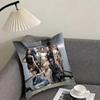HHana Girl Group Cushion Cover Pillowcase Ultra Soft Skin Friendly Fabric Cloud Like Comfort Concealed Zipper
