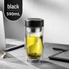Fuguang Double-Layer Borosilicate Glass Tea Cup