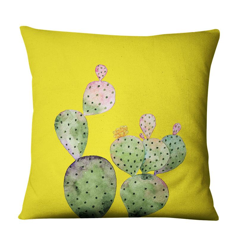 cactus lumbar pillow