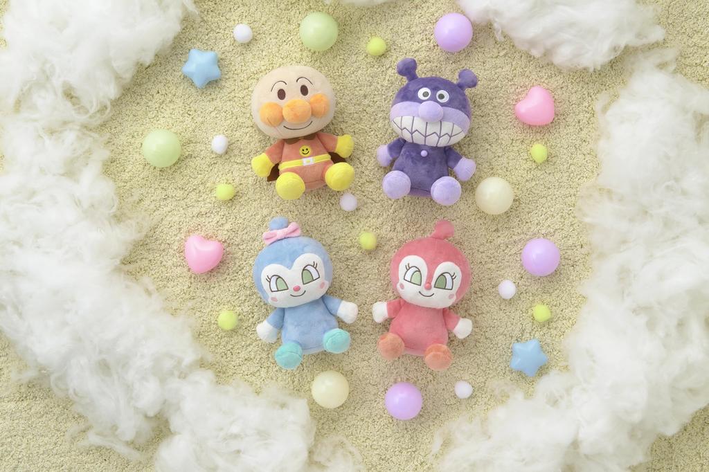 SEGA FAVE Soft Color Plush Toy Anpanman