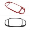 For Fiat 500 Abarth 595 695 2016-2024 ABS Carbon Fiber Car Center Control Air Outlet Frame Decorative Panel Interior Accessories