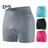 Women Ergonomic Cycling Shorts 4D Padded Lightweight Breathable Mesh Fabric Slim Fit Design Bike Shorts